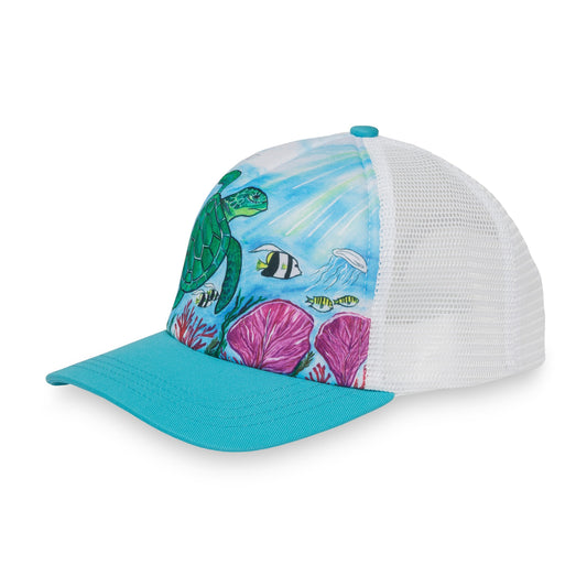 Sunday Afternoons Signature - Kids' Sea Turtle Trucker - SALE