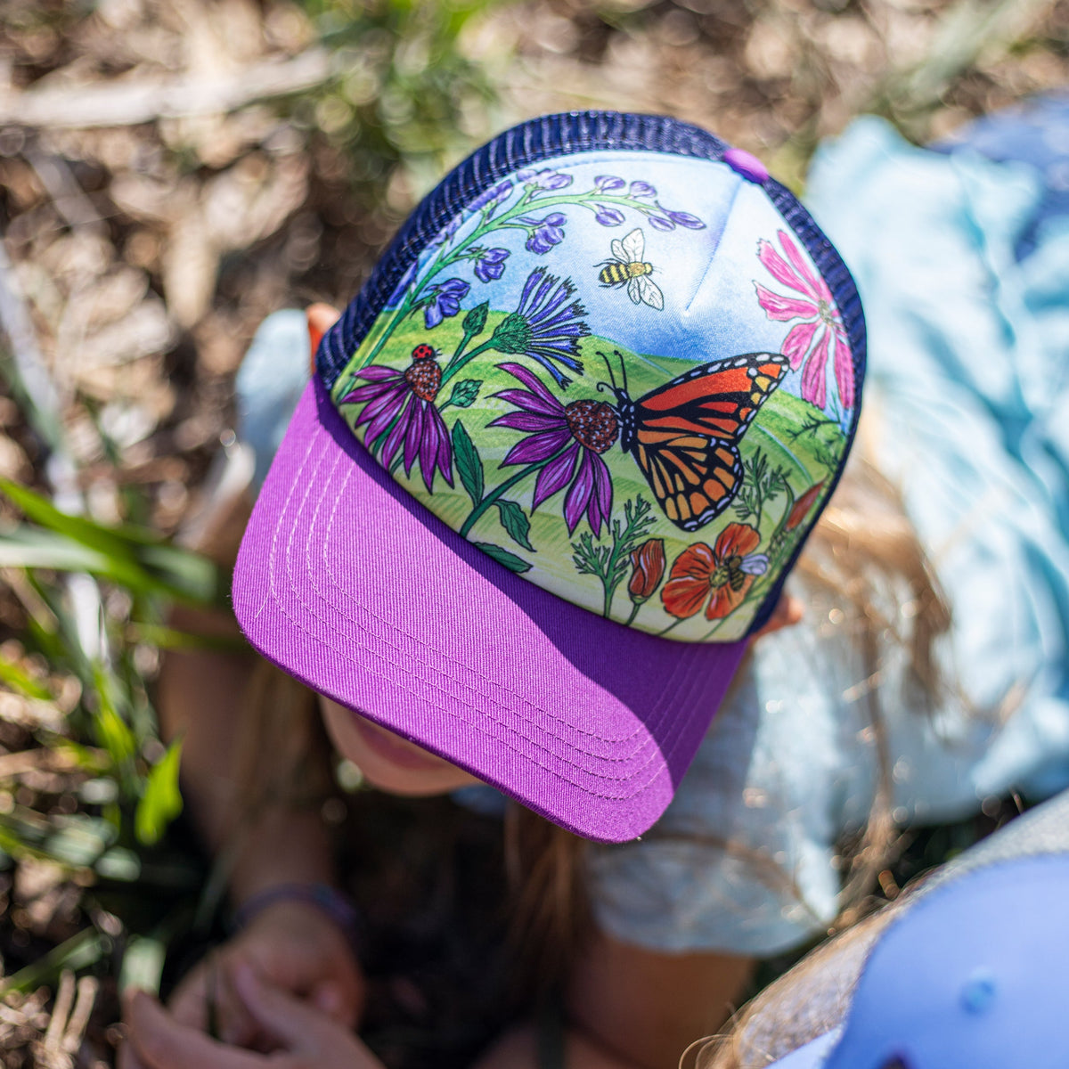 Sunday Afternoons Premium - Kids' Butterfly and Bees Trucker