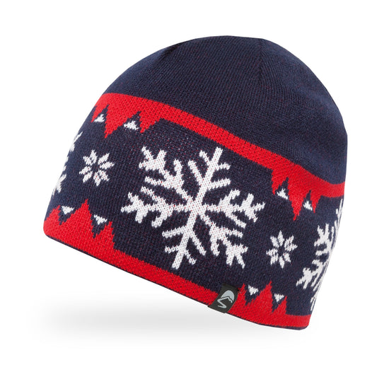 Sunday Afternoons Everyday - BreezeBlocker Nordic Snowflake Beanie - SALE